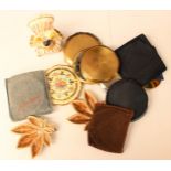 General collectors lot; powder compacts, Stratton,