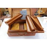 A Chinese Mahjong set in original fitted box