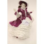 Collection of Royal Doulton lady figures,