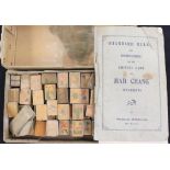 An early 20th Century bamboo Mahjong boxed set A/F