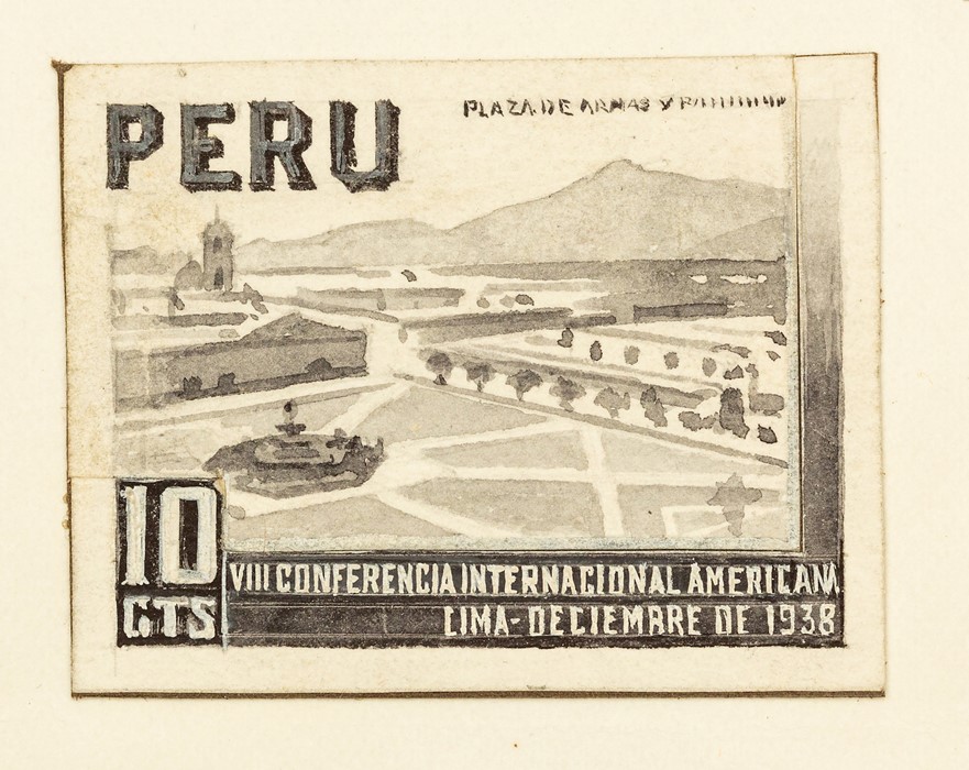 Leonard Douglas Fryer (British, 1891-1965), Foreign Countries - Peru - 1938 8th Pan American - Image 2 of 3