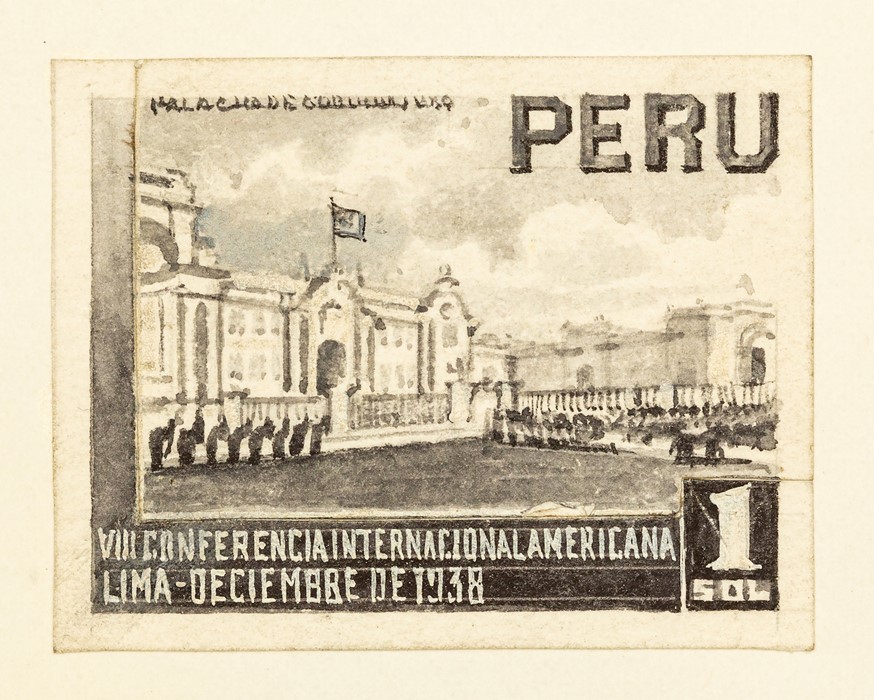 Leonard Douglas Fryer (British, 1891-1965), Foreign Countries - Peru - 1938 8th Pan American - Image 3 of 3