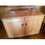 Ercol sideboard and one Ercol unit cabinet