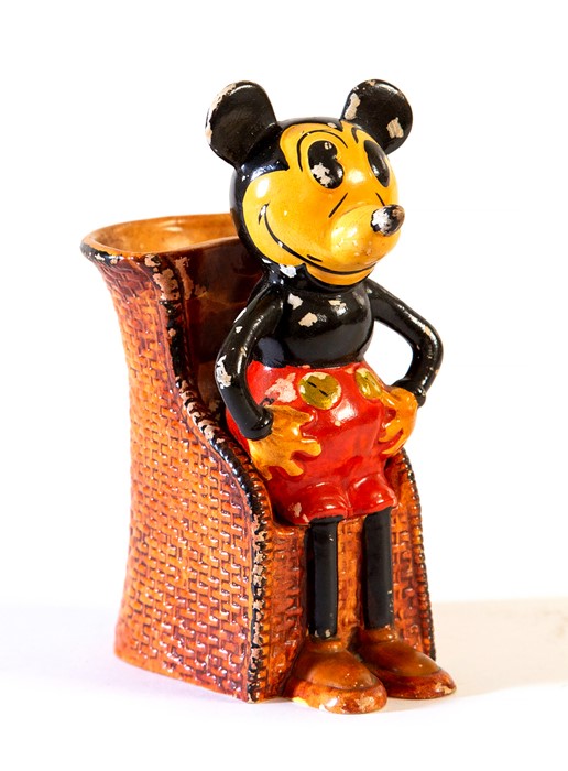 A Crown Derby Mickey Mouse vase