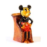 A Crown Derby Mickey Mouse vase