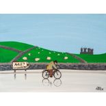 Jack Howden - "A487". Oil on canvas. Unframed. Signed by the artist.