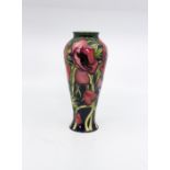 Moorcroft vase (red flower). Second. Ht 21cm