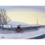 Jack Howden - "A583". Oil on canvas. Unframed. Signed by the artist.