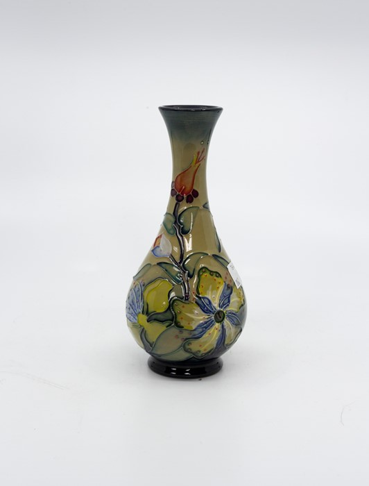 Moorcroft vase, blue (1993). Ht 17cm - Image 2 of 3