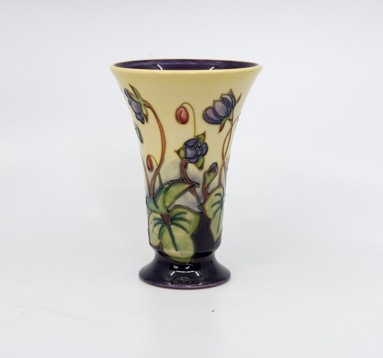 Moorcroft vase (Second). Ht 15.5cm