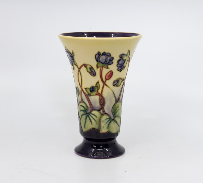 Moorcroft vase (Second). Ht 15.5cm - Image 2 of 3