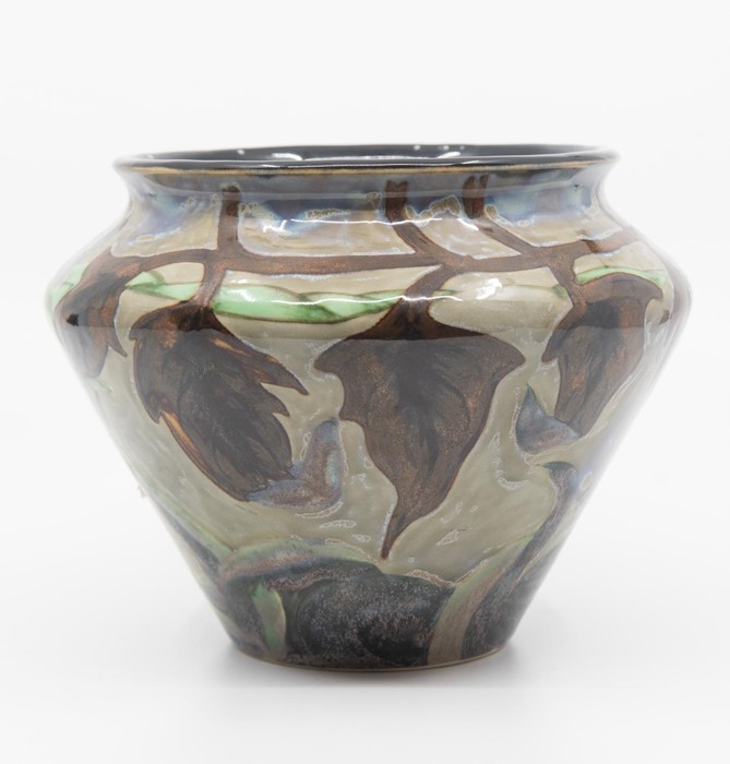 Cobridge vase (trial). Ht 13cm