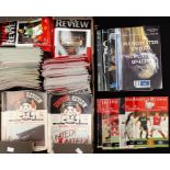 Manchester United: A collection of assorted Manchester United football programmes to include