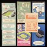 Aston Villa: A collection of Aston Villa football programmes to include: v. Everton 24/9/1949, v.