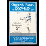Queen's Park Rangers: An official match programme, Queen's Park Rangers v. Northampton Town,