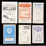 Chelsea: A collection of various Chelsea away programmes to comprise: Portsmouth 16/4/1955, Notts