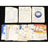 Stockport County: A collection of approx. 30 Stockport County away programmes from 1950's including: