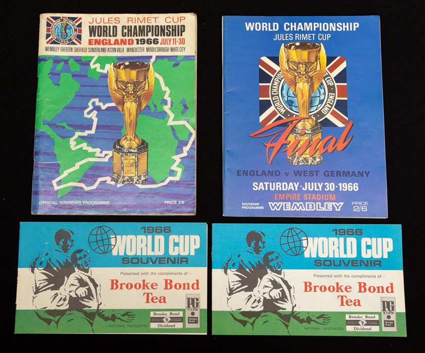 World Cup: A 1966 World Cup Final programme, England v. West Germany, 30/7/1966, together with a