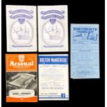 Portsmouth: A collection of assorted Portsmouth programmes to comprise: Portsmouth v. Derby