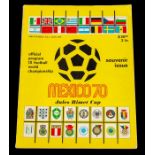 World Cup: A Jules Rimet Mexico 1970, Official Souvenir Guide, 128 pages, printed in Mexico.