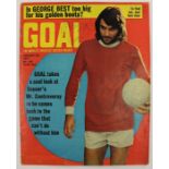Football Memorabilia: A collection of 1970's football autographs to include George Best, Cyrille