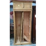 A 20th Century Pine wardrobe