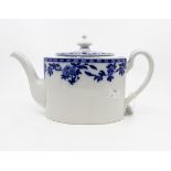 Late 19th Century Minton blue and white teapot