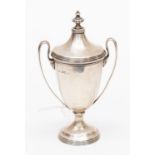 Silver Birmingham 1927 trophy, approx 14 cms high,