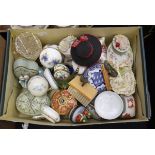 Collection of 20th Century trinket boxes