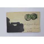 Suffragette/Scottish interest: An original envelope,postmarked February 19th 1913,