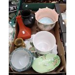 Assorted 20th Century ceramic pieces including Carlton Ware and Spode