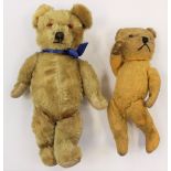 Two vintage bears circa 1950