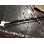 Angling interest: Hardy Jet Spinning 7/8 LB 6'10" hollow fibre glass fishing rod