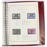 Stamp Album containing stamps 1972 Royal Silver Wedding No.