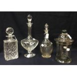***** AUCTIONEER TO ANNOUNCE LOT WITHDRAWN*****Collection of 19th Century glass wear comprising