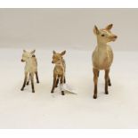 J Beswick deer with two fawns