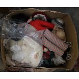 A box of assorted modern collectors dolls (one box)