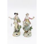 ******AUCTIONEER TO ANNOUNCE THIS LOT HAS BEEN WITHDRAWN*****Derby 18th Century figures,