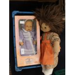 Heidi OTT baby doll along with German Stupsi soft doll (2)