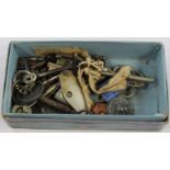 A collection of assorted 19th Century and later furniture keys