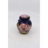 MOORCROFT: Magnolia design ginger jar, 1960/70's,