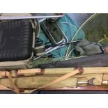 Angling interest: Folding seats, landing nets,