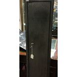 Gun Cabinet suitable for 3 to 4 Rifles or Shotguns. Separate shelf for ammo.