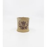 A William IV commemorative mug