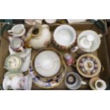 A collection of English ceramics including Coalport new embossed tea set, circa 1820,
