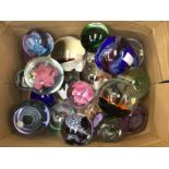 23 Caithness glass paperweights