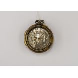 J Shearwood, London, a George III fusee pair case pocket watch, 3.