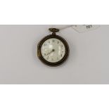 Robert Barnes of Birmingham, a George III pair case pocket watch, circa 1785,