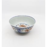 A Chinese bowl, possibly Kangxi mark and period,