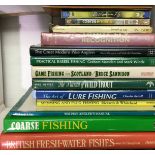 Angling interest: Fourteen angling books,